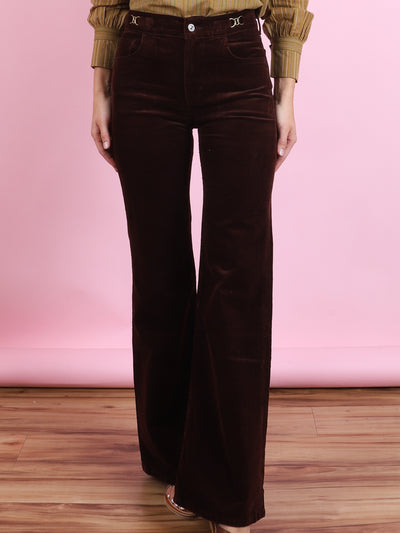 Kimberly Flare Cord with Horsebit