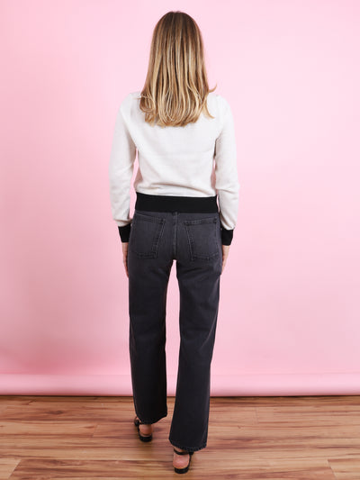 Plein High Straight Jeans