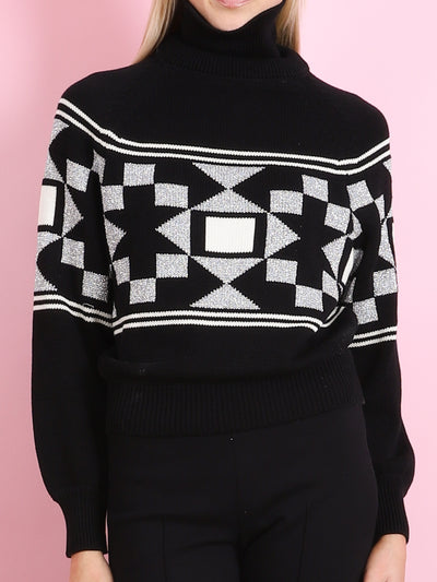 LARA FAIRISLE TURTLENECK