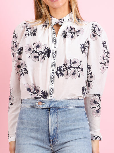 Artemis Heron Flower Shirt