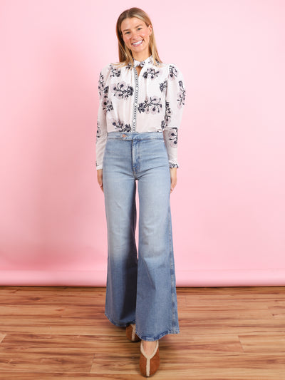 Artemis Heron Flower Shirt