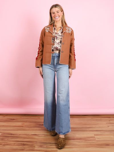 Western Cactus Bloom Jacket