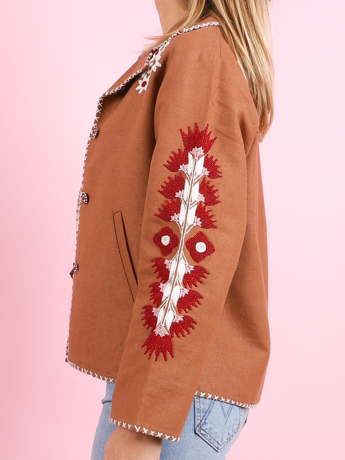 Western Cactus Bloom Jacket