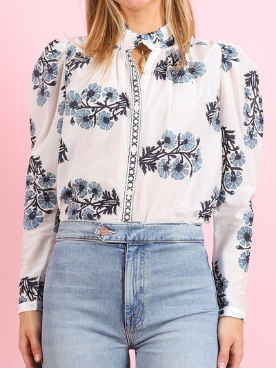 Artemis Aqua Bloom Shirt