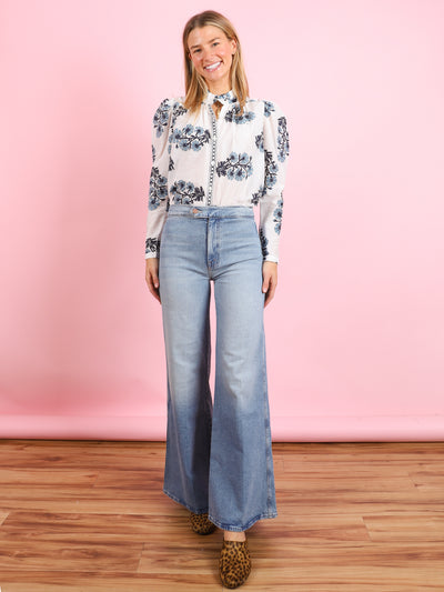 Artemis Aqua Bloom Shirt
