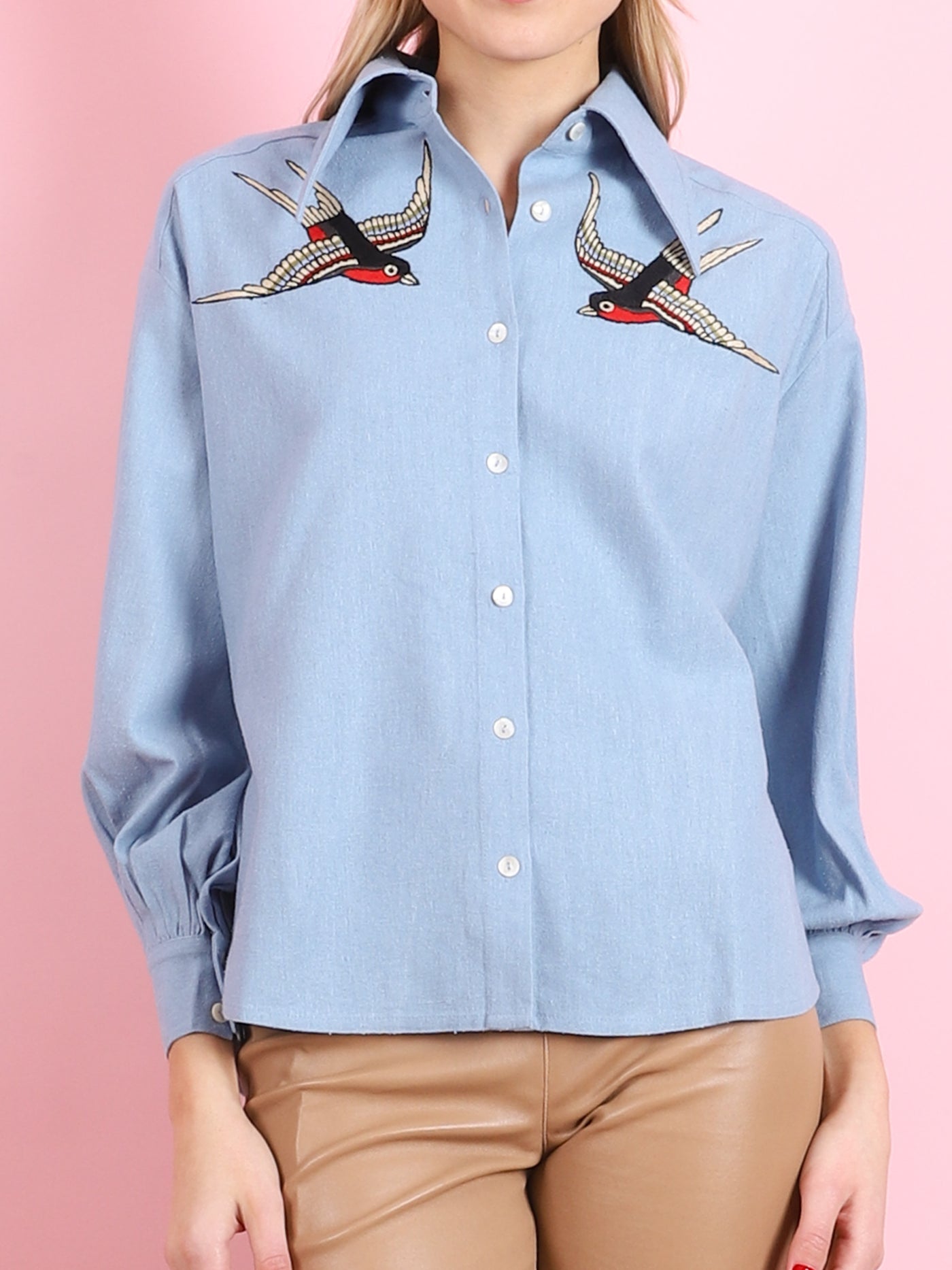 EMERY BLUEJAY SWALLOW SHIRT