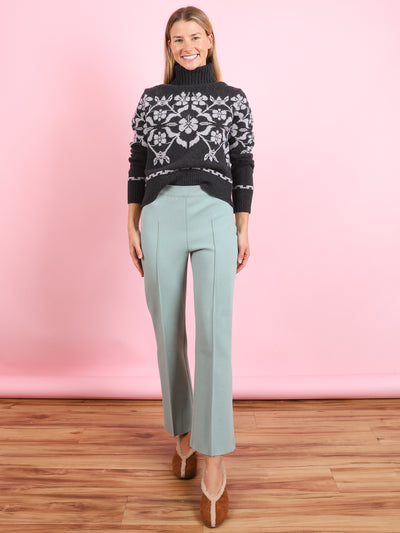 Zoe Fairisle Turtleneck Sweater