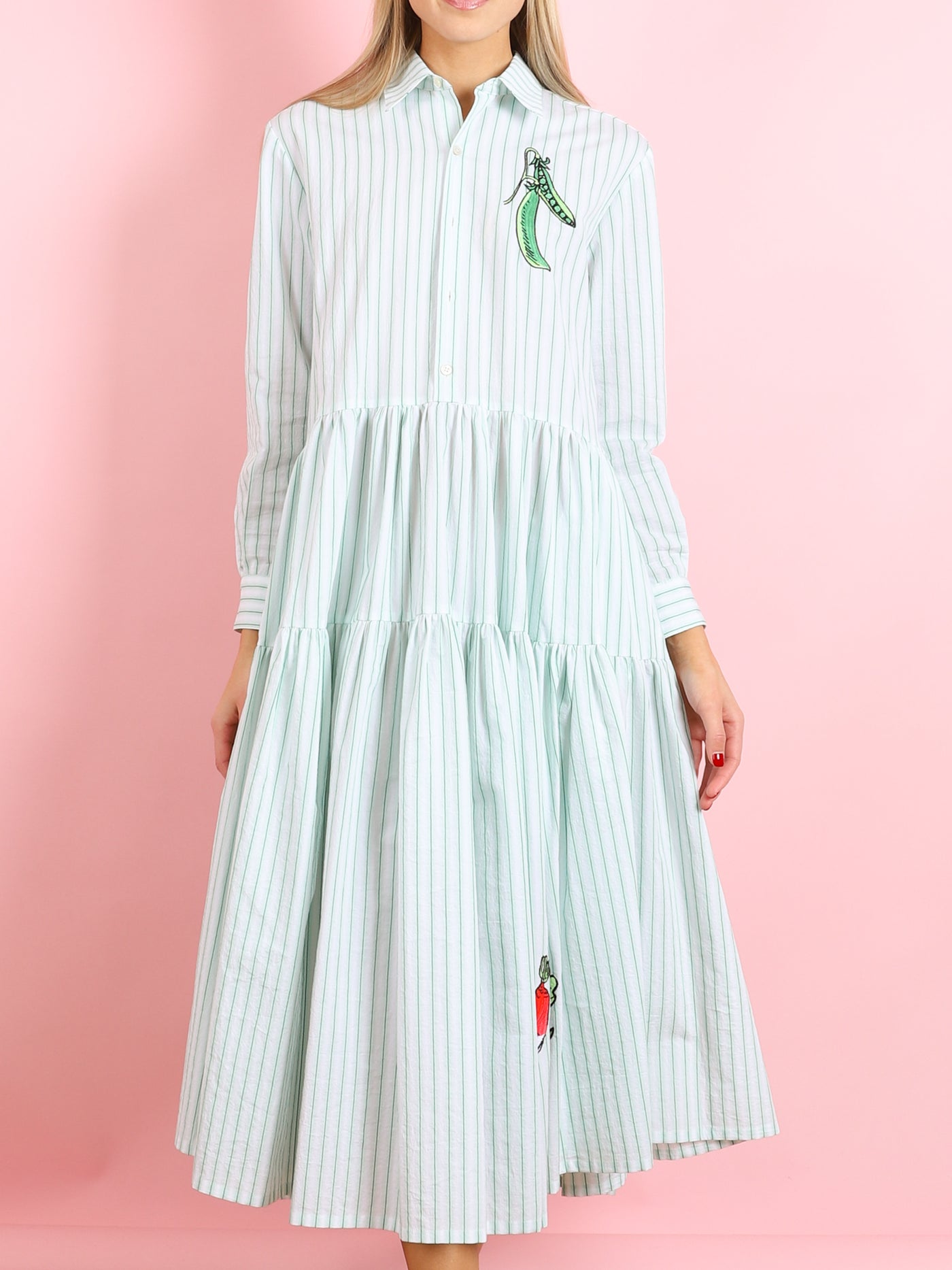 LONG SLEEVE VEGGIE DRESS