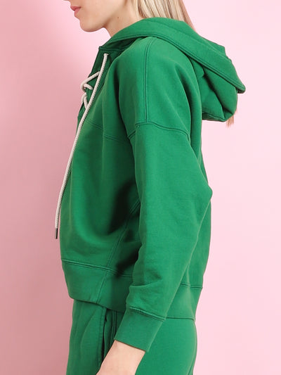 Lace Up Hoodie