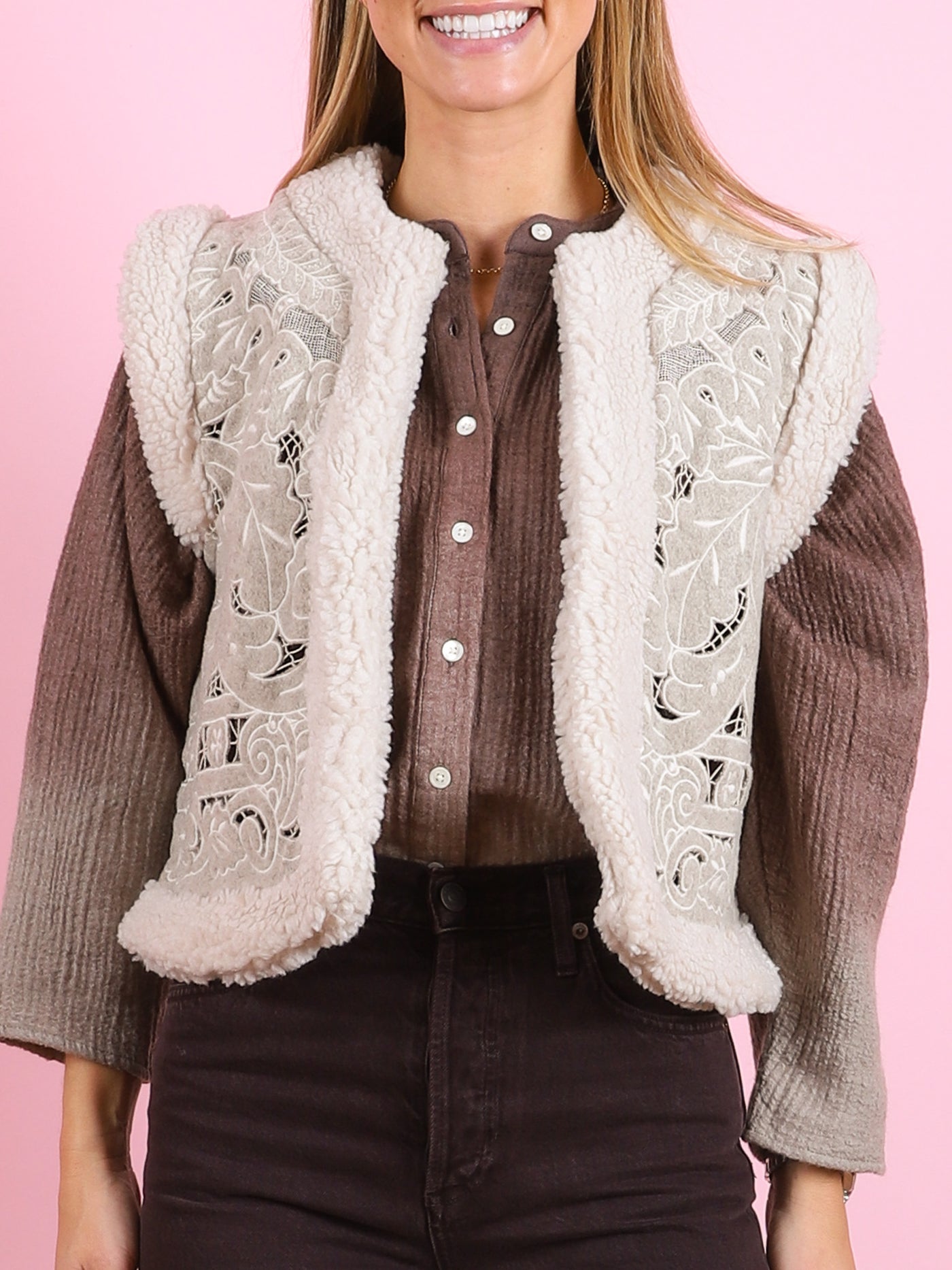 Ceci Felt Vest