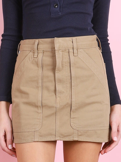 Noelle Mini Utility Skirt