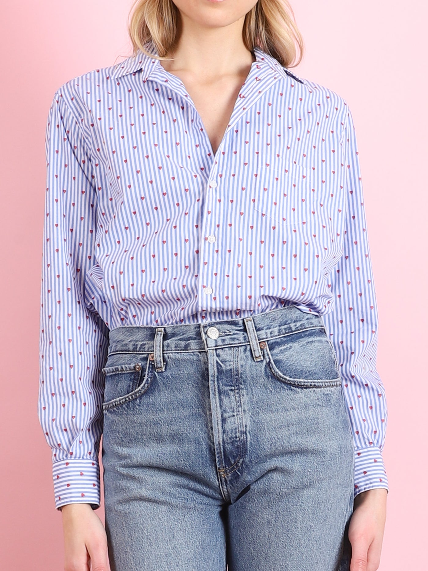 Heart Stripe Eileen Shirt