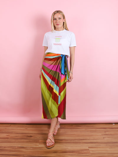 Rainbow Wrap Skirt