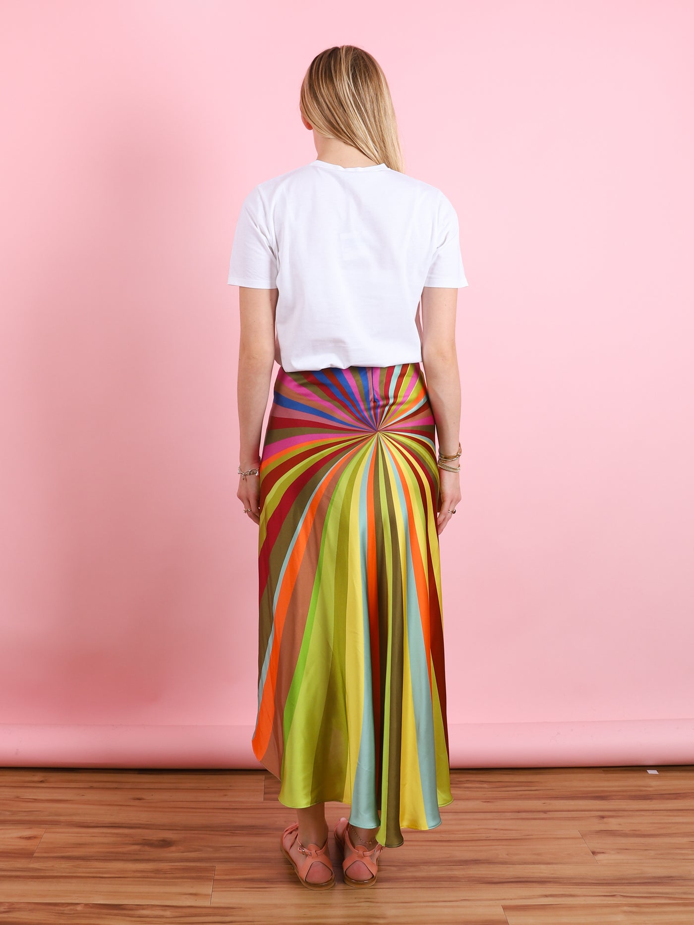 Rainbow Wrap Skirt