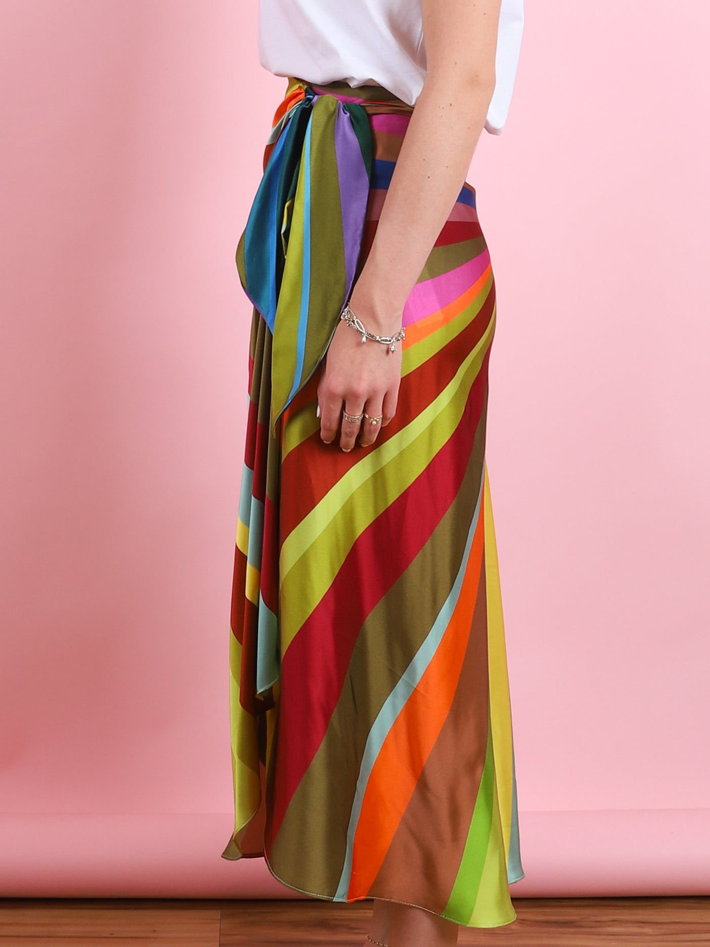 Rainbow Wrap Skirt