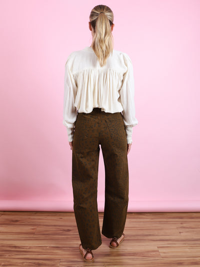 Miro Relaxed Long Jean in Cheetah