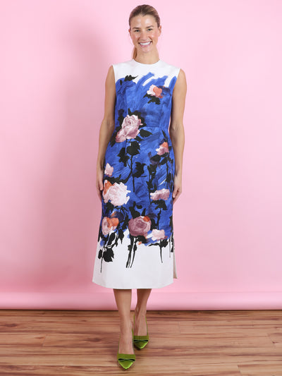 Sleeveless Pencil Midi Dress