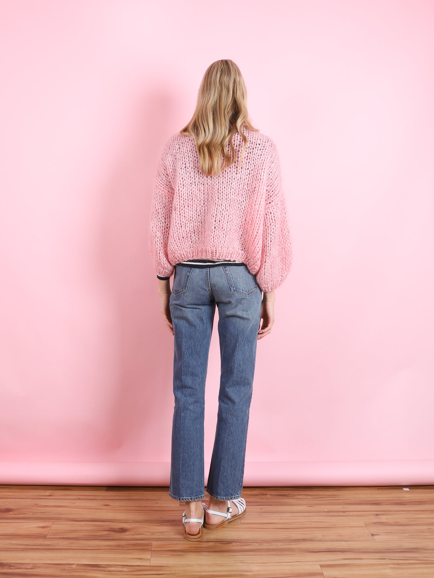 Mohair Bomber Cardigan