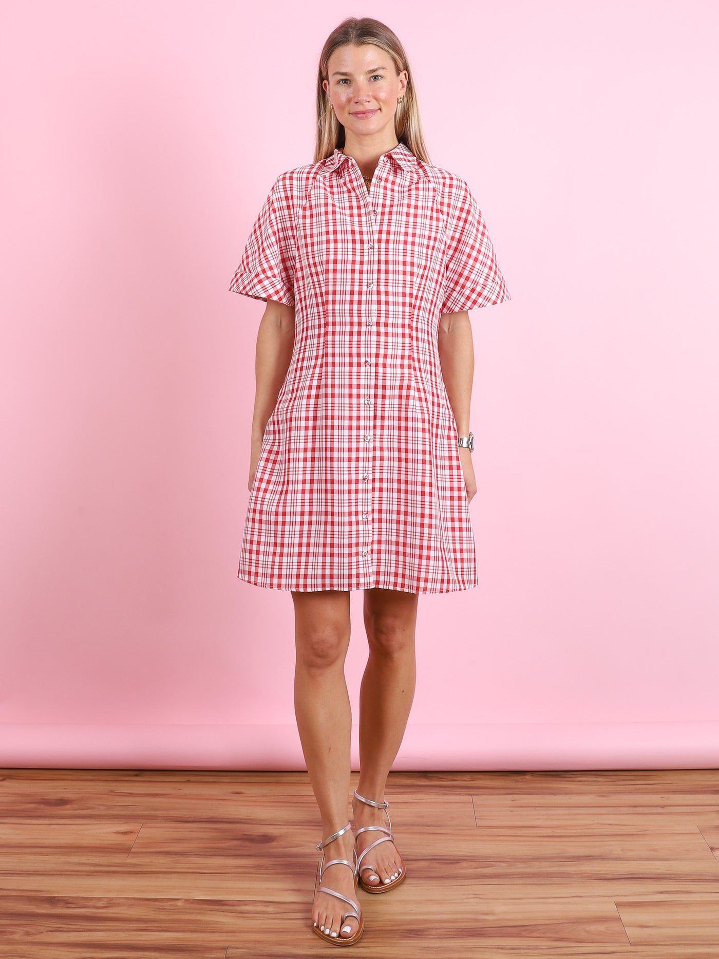 A-Line Mini Shirt Dress – CabanaCanary