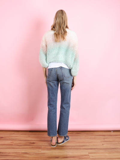 Mohair Bomber Cardigan