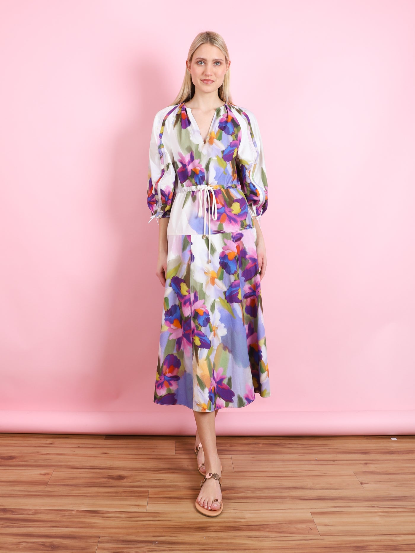 IRIS BALLOON SLV DRESS