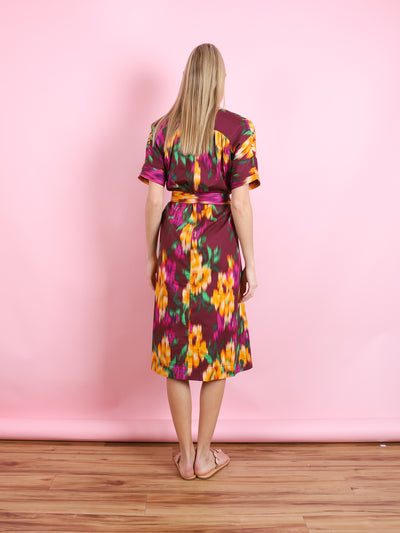 FLEUR OBI BELT DRESS