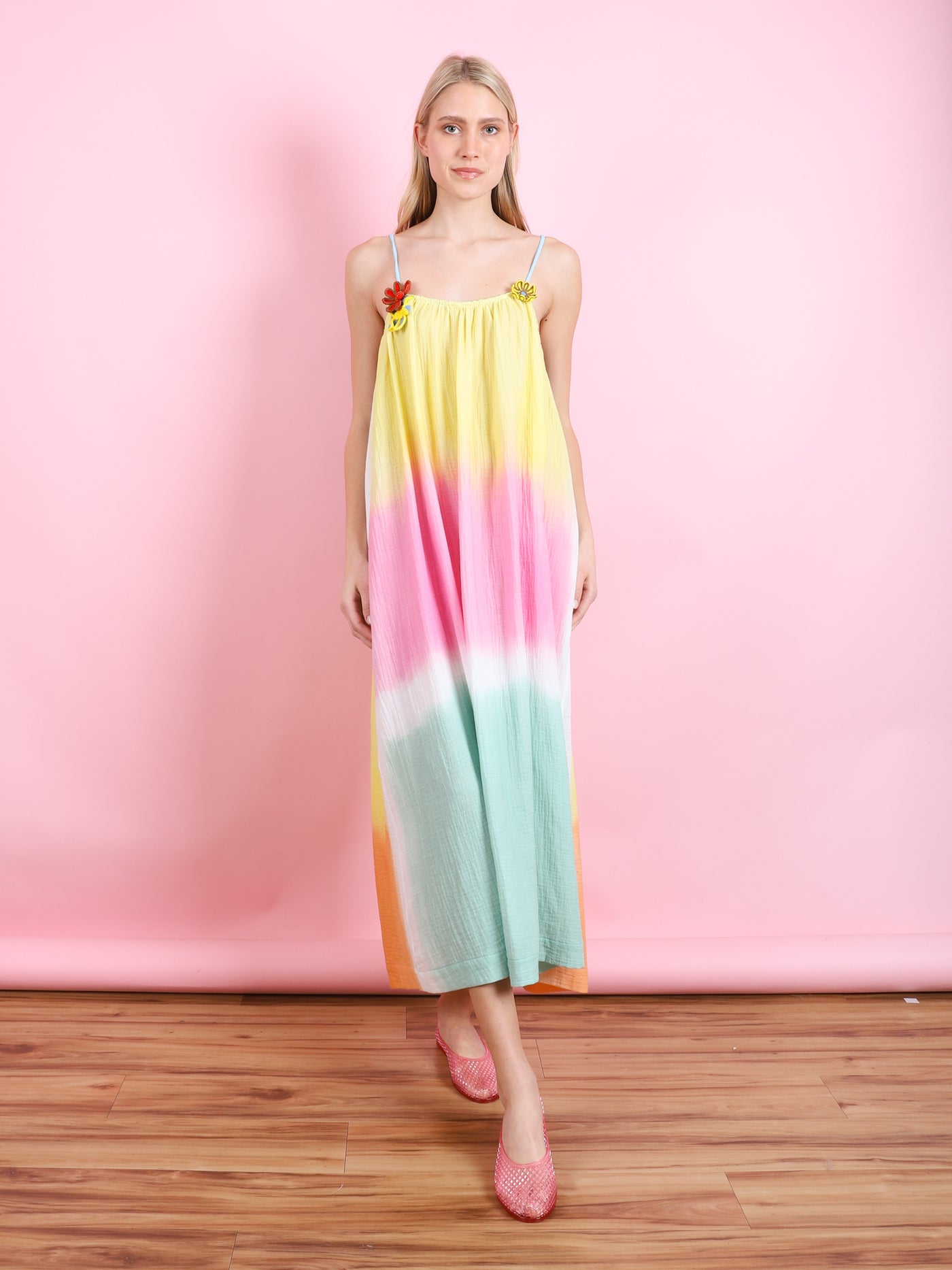 OMBRÉ STRAPPY SUNDRESS