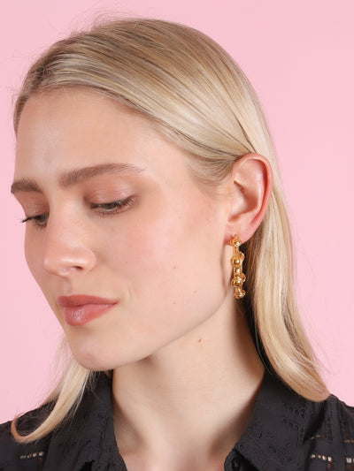 Petite Candy Earring in Gold