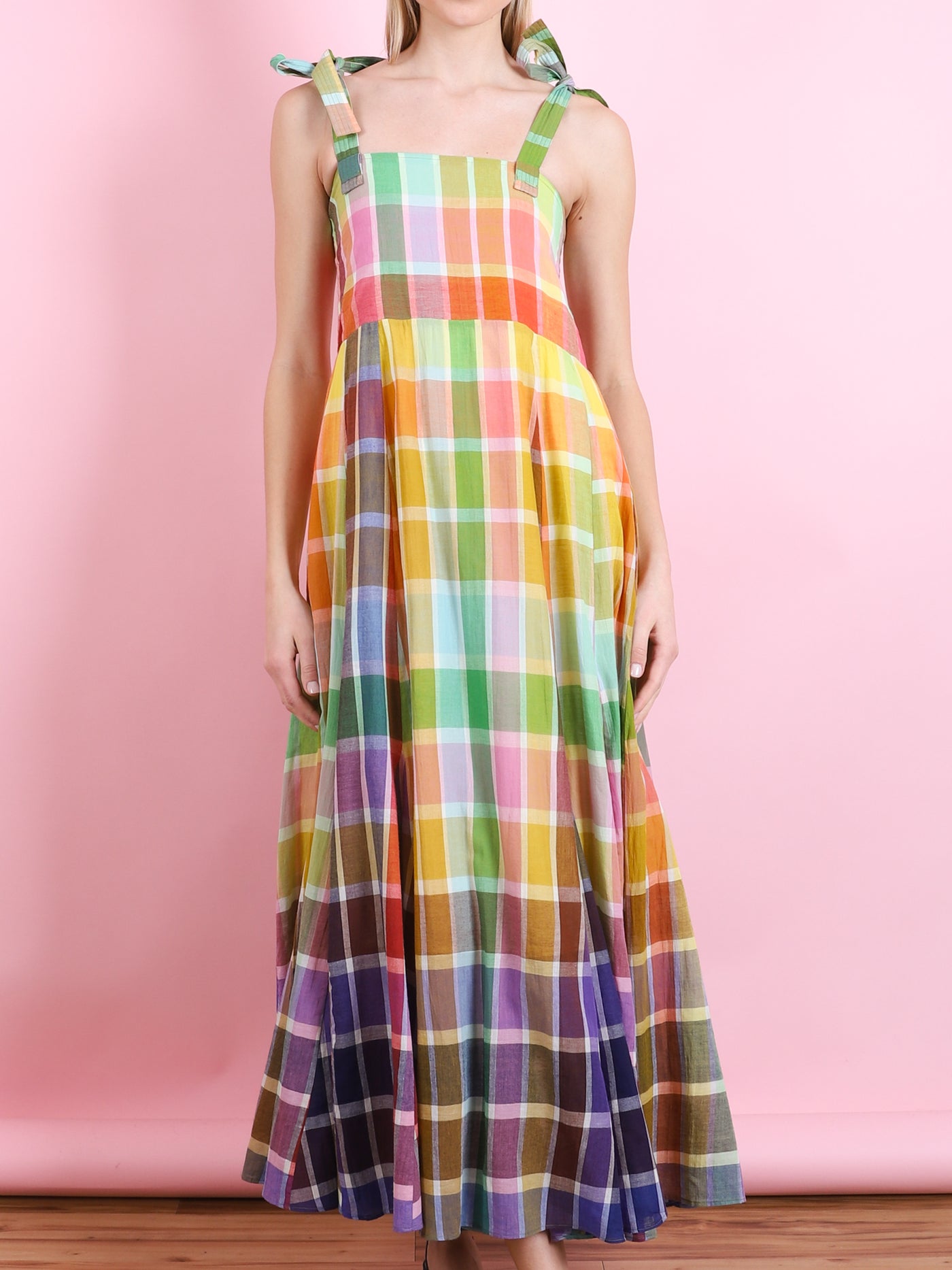 Handwoven Madras Dress