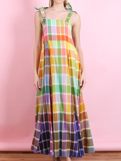 Handwoven Madras Dress