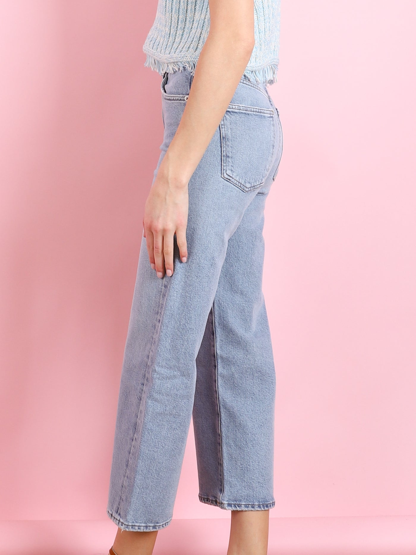 Harper Crop Jean in Formula