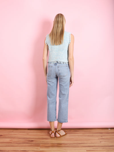 Harper Crop Jean in Formula