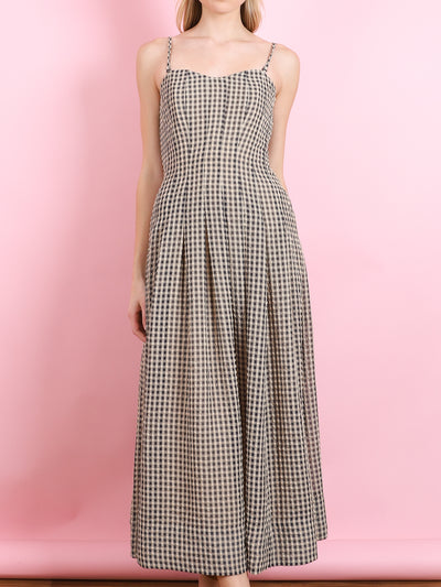 Aster Gingham Dress