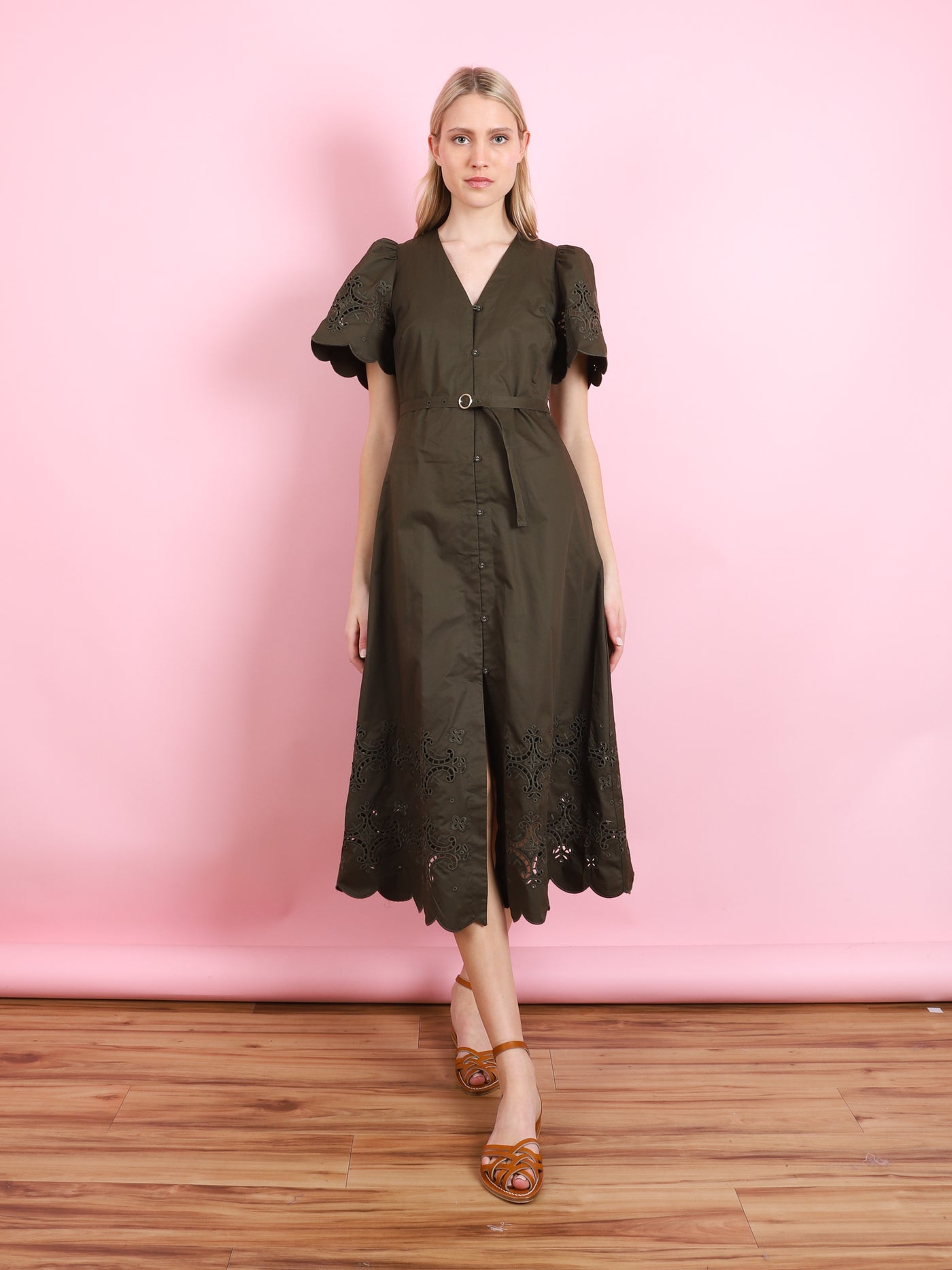 Raquel Twill Dress