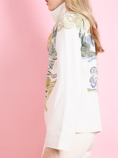 CARA TOP IN OFF WHITE