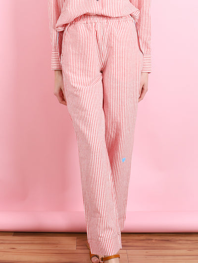 Banano Pants in Pink Stripe