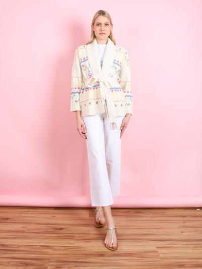 Mazigh Belted Cardigan