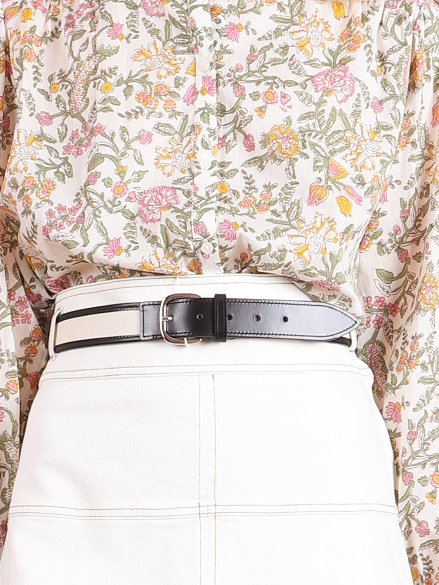 Jeanne Canvas Belt