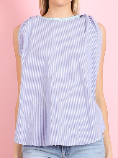 TWISTED SHOULDERS TOP