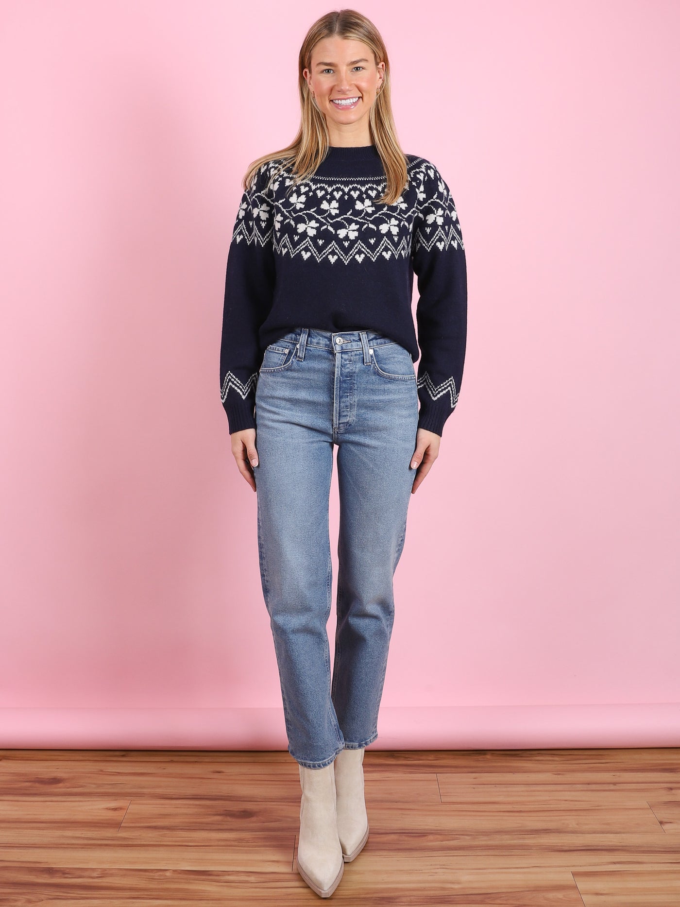 Clover Crew Sweater