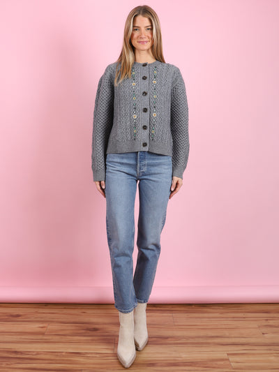 Jewel Cable Cardigan