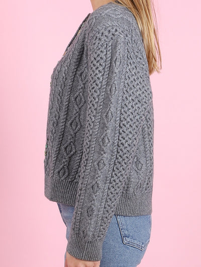 Jewel Cable Cardigan