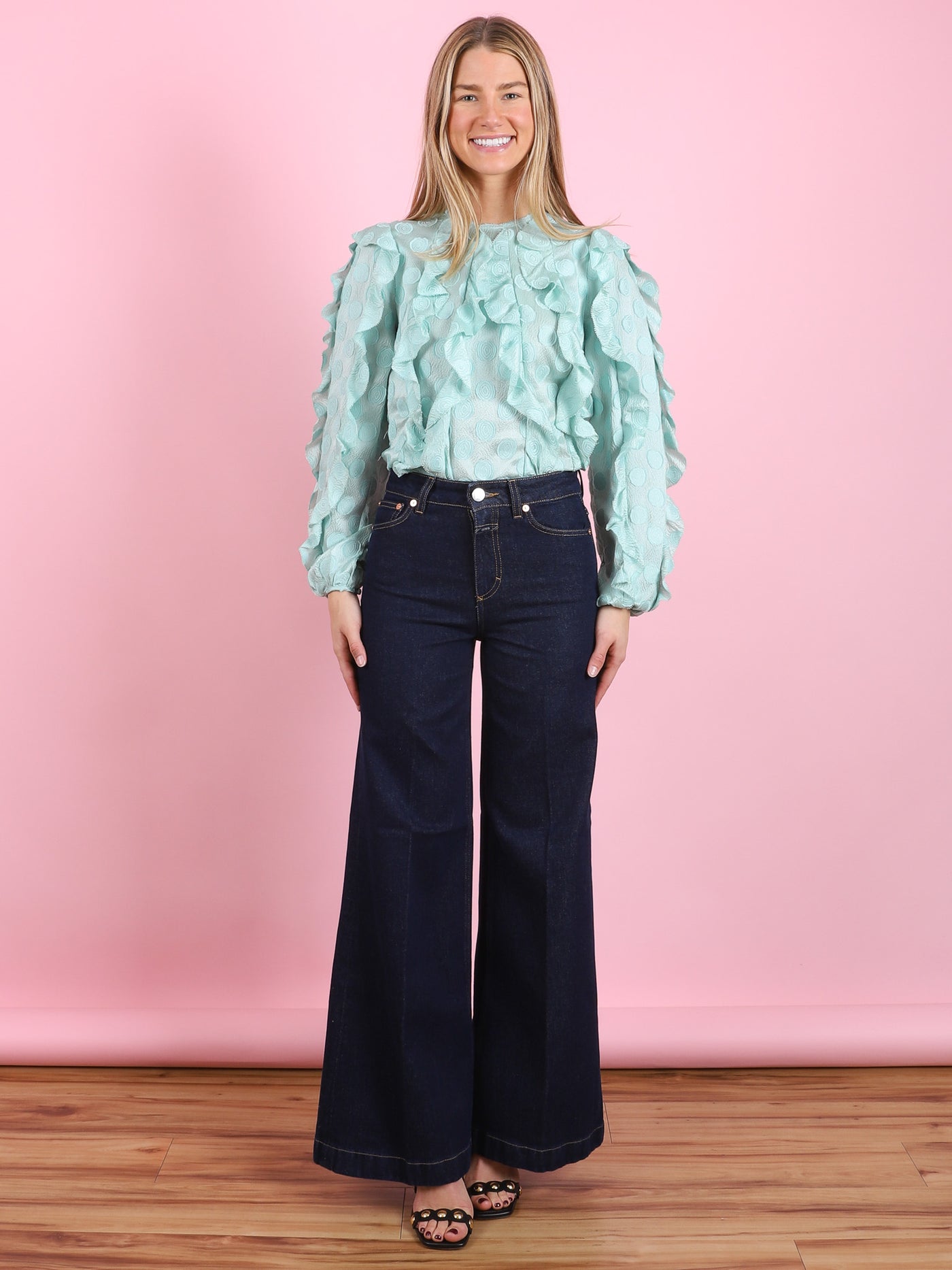 Della Ruffle Blouse