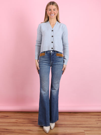 Marion Cardigan in Misty Blue