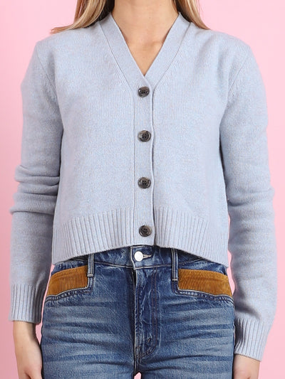 Marion Cardigan in Misty Blue