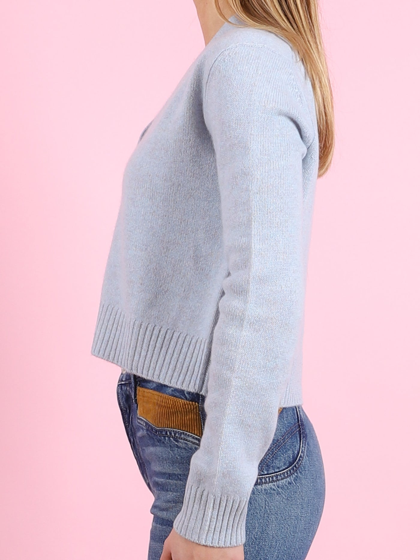 Marion Cardigan in Misty Blue