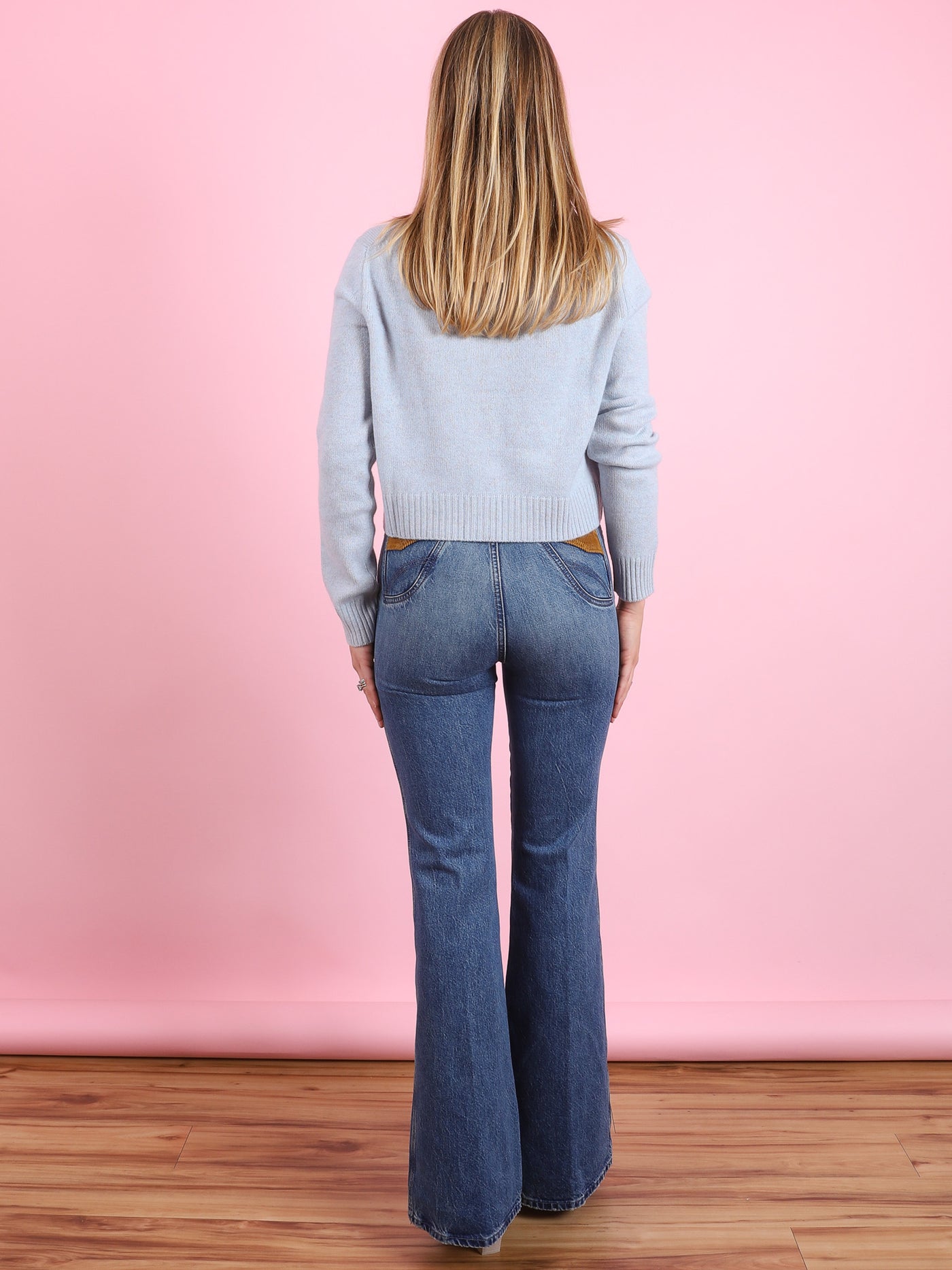 Marion Cardigan in Misty Blue