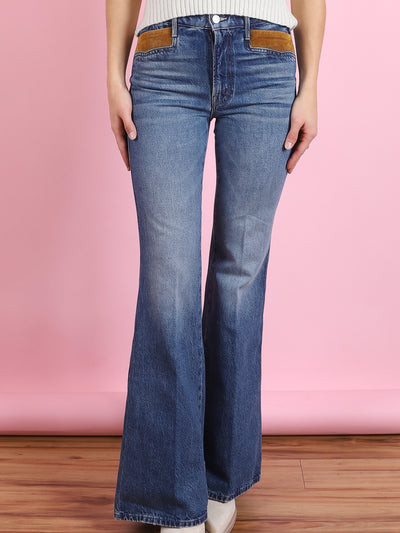 The Pointy Pocket Doozy Heel Jean