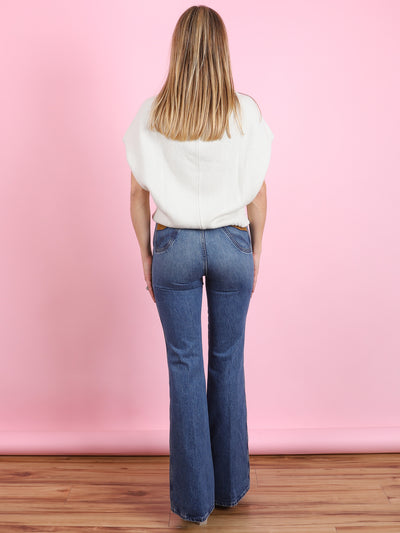 The Pointy Pocket Doozy Heel Jean