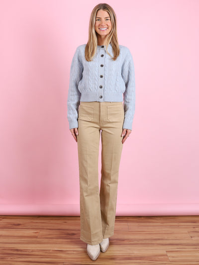 Cassie Cardigan in Misty Blue